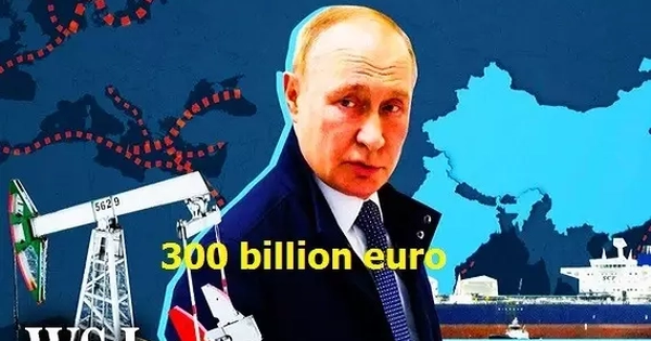 Châu Âu tìm cách tịch thu 300 tỷ euro bị đóng băng