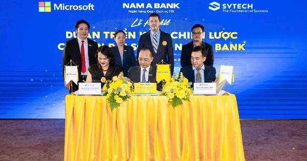 Nam A Bank số hóa môi trường làm việc, thúc đẩy năng suất và tăng cường bảo mật Nam A Bank số hóa môi trường làm việc, thúc đẩy năng suất và tăng cường bảo mật
