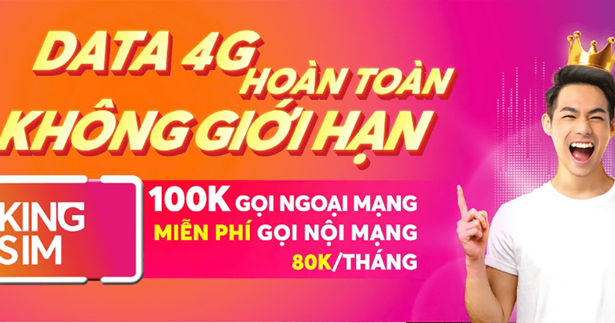 Vietnamobile ra mắt sim hoàn toàn không giới hạn dung lượng data 4G