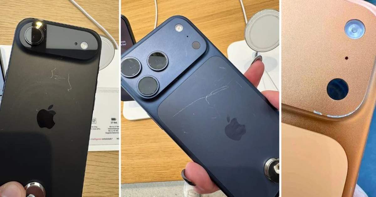 Apple lý giải tin đồn xuất hiện ‘vết xước’ trên các mẫu iPhone 17