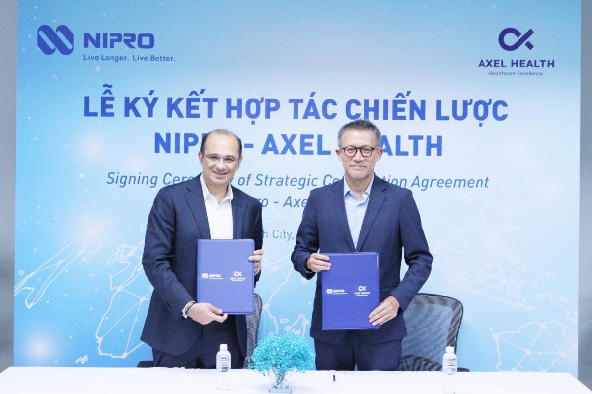Axel Health Group and Nipro forge strategic partnership