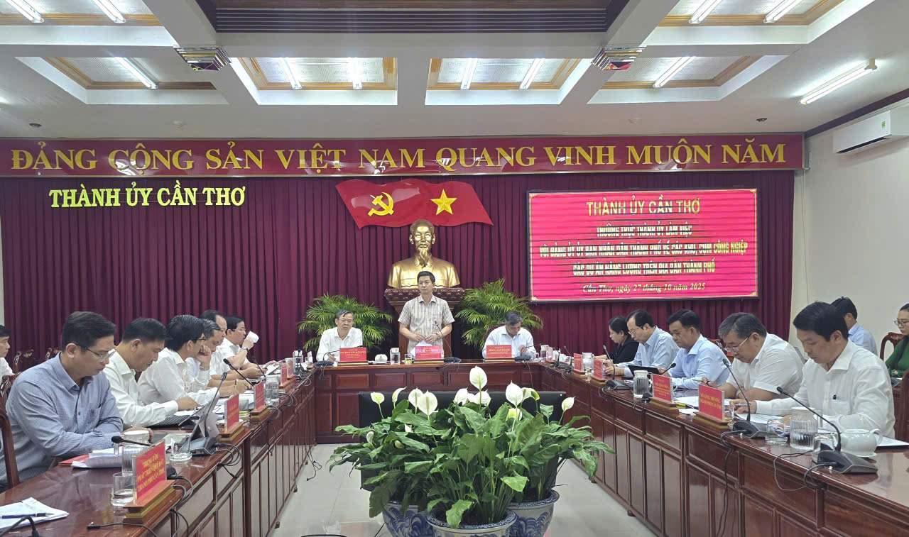 Cần Thơ tháo “nút thắt” hạ tầng và nhân lực, đưa công nghiệp và năng lượng bứt phá
