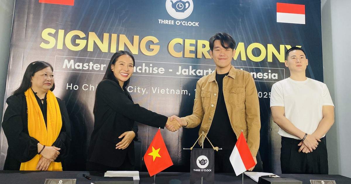 Chuỗi cà phê Three O’Clock ký hợp đồng nhượng quyền sang Indonesia