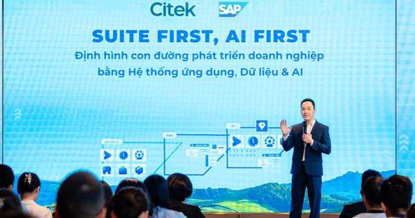 Citek cùng SAP giới thiệu nền tảng tích hợp 3 trong 1 SAP Business Suite Citek cùng SAP giới thiệu nền tảng tích hợp 3 trong 1 SAP Business Suite