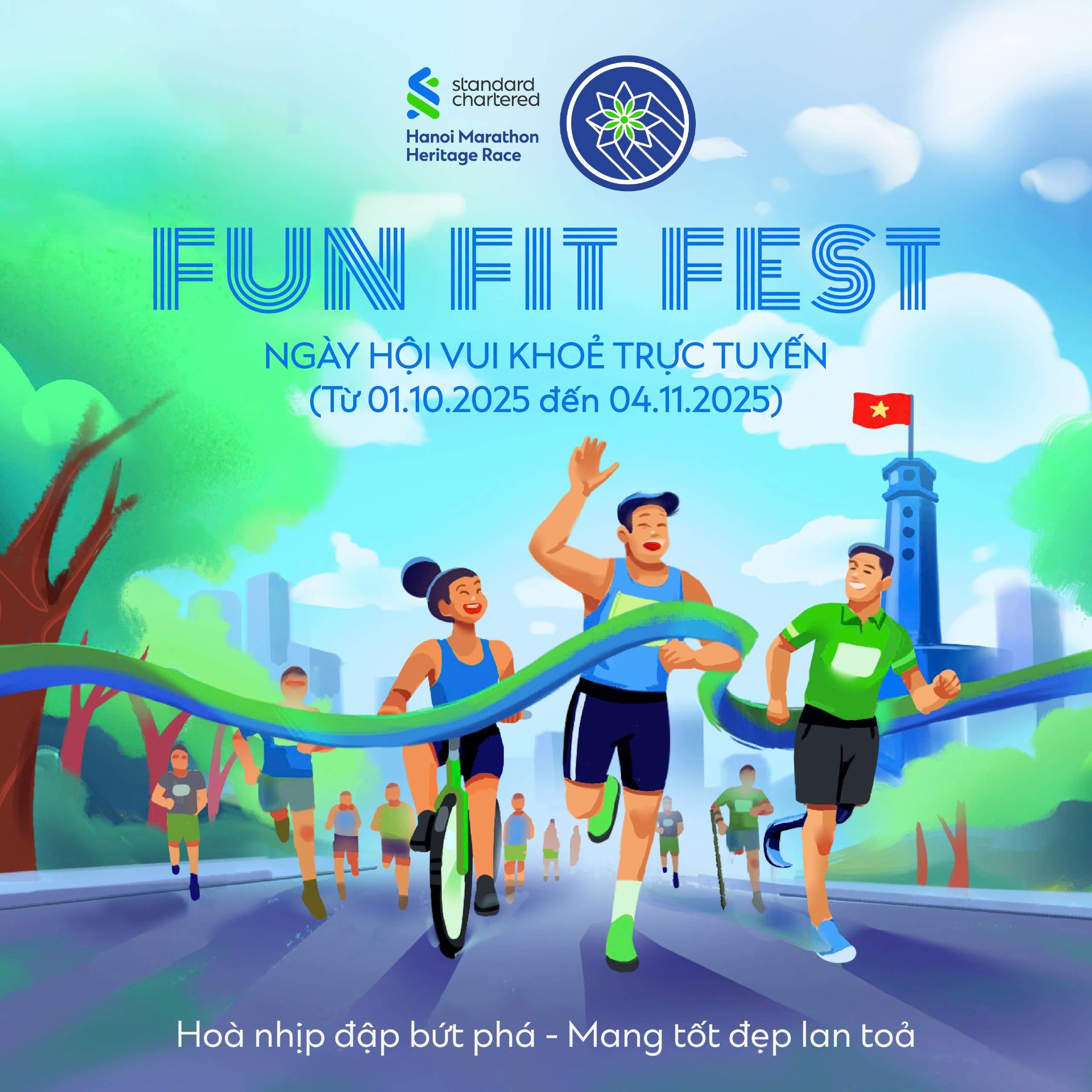 Cùng Standard Chartered hòa nhịp đập bứt phá, lan tỏa điều tốt đẹp khi tham gia “Ngày hội vui khỏe trực tuyến” Cùng Standard Chartered hòa nhịp đập bứt phá, lan tỏa điều tốt đẹp khi tham gia “Ngày hội vui khỏe trực tuyến”