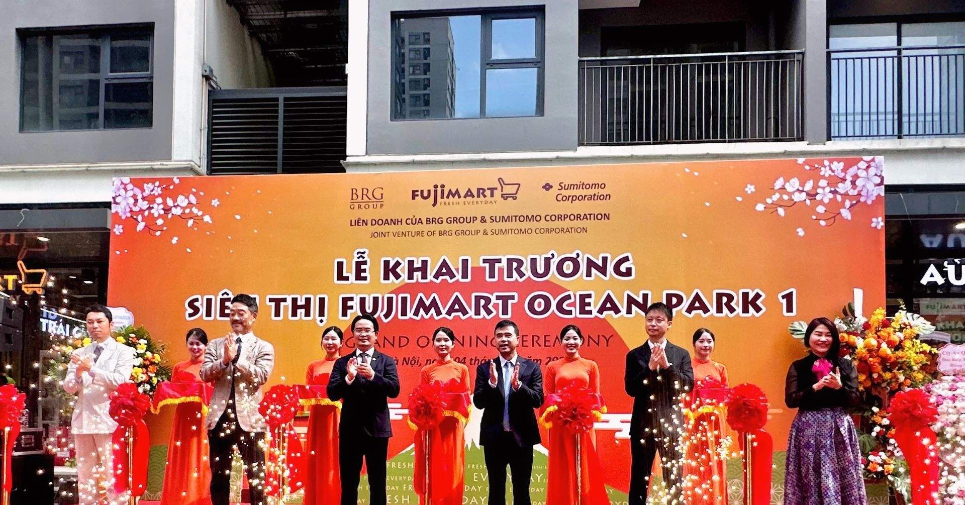 Khai trương siêu thị FujiMart mới tại Vinhomes Ocean Park 1