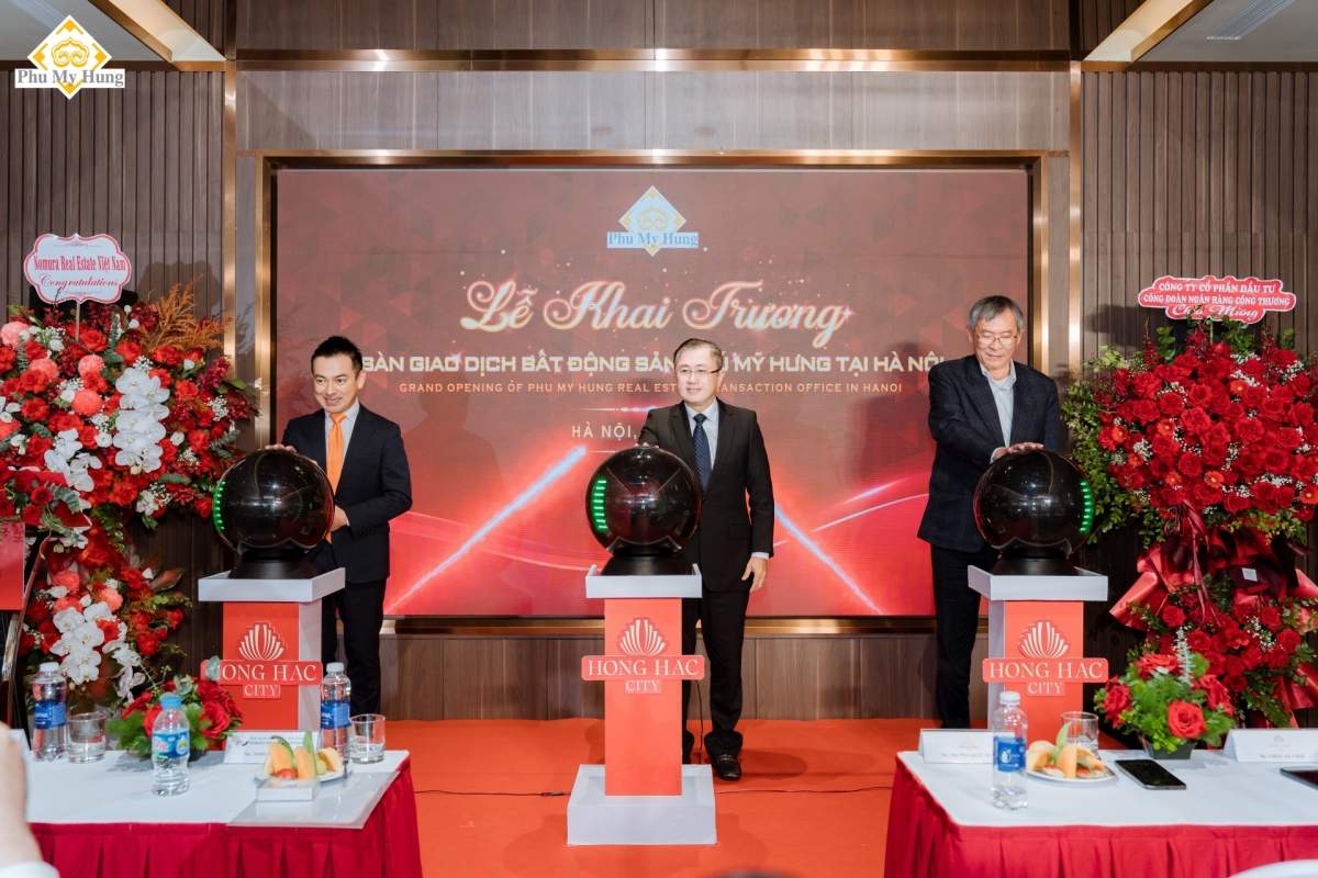 Phu My Hung inaugurates new real estate transaction office in Hanoi Phu My Hung inaugurates new real estate transaction office in Hanoi