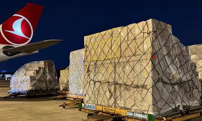 TSC, Turkish Airlines partner to handle first cargo flight for Turkish Cargo TSC, Turkish Airlines partner to handle first cargo flight for Turkish Cargo
