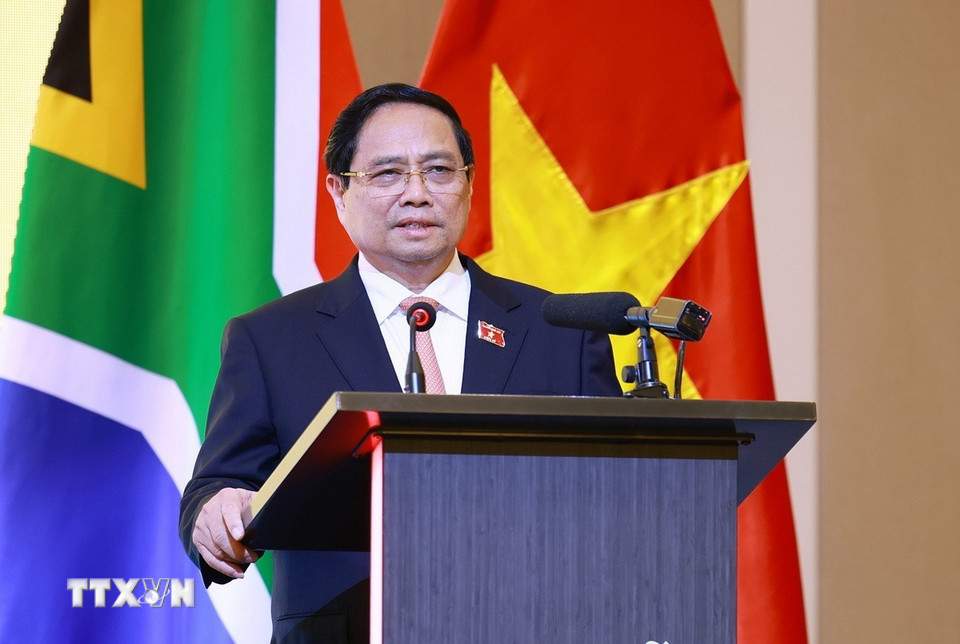 Thủ tướng Phạm Minh Chính và Tổng thống Nam Phi dự Diễn đàn doanh nghiệp Việt Nam – Nam Phi Thủ tướng Phạm Minh Chính và Tổng thống Nam Phi dự Diễn đàn doanh nghiệp Việt Nam – Nam Phi