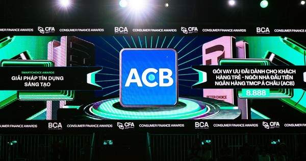 ACB được vinh danh Giải pháp tín dụng Sáng tạo tại Better Choice Awards 2025 với chương trình ‘Ngôi Nhà Đầu Tiên’ ACB được vinh danh Giải pháp tín dụng Sáng tạo tại Better Choice Awards 2025 với chương trình ‘Ngôi Nhà Đầu Tiên’