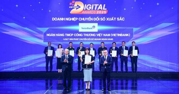 VietinBank – Doanh nghiệp chuyển đổi số xuất sắc 2025 VietinBank – Doanh nghiệp chuyển đổi số xuất sắc 2025