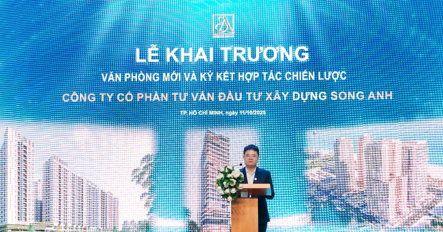 Song Anh khai trương văn phòng mới, ký hợp tác với các ‘ông lớn’ ngành xây dựng