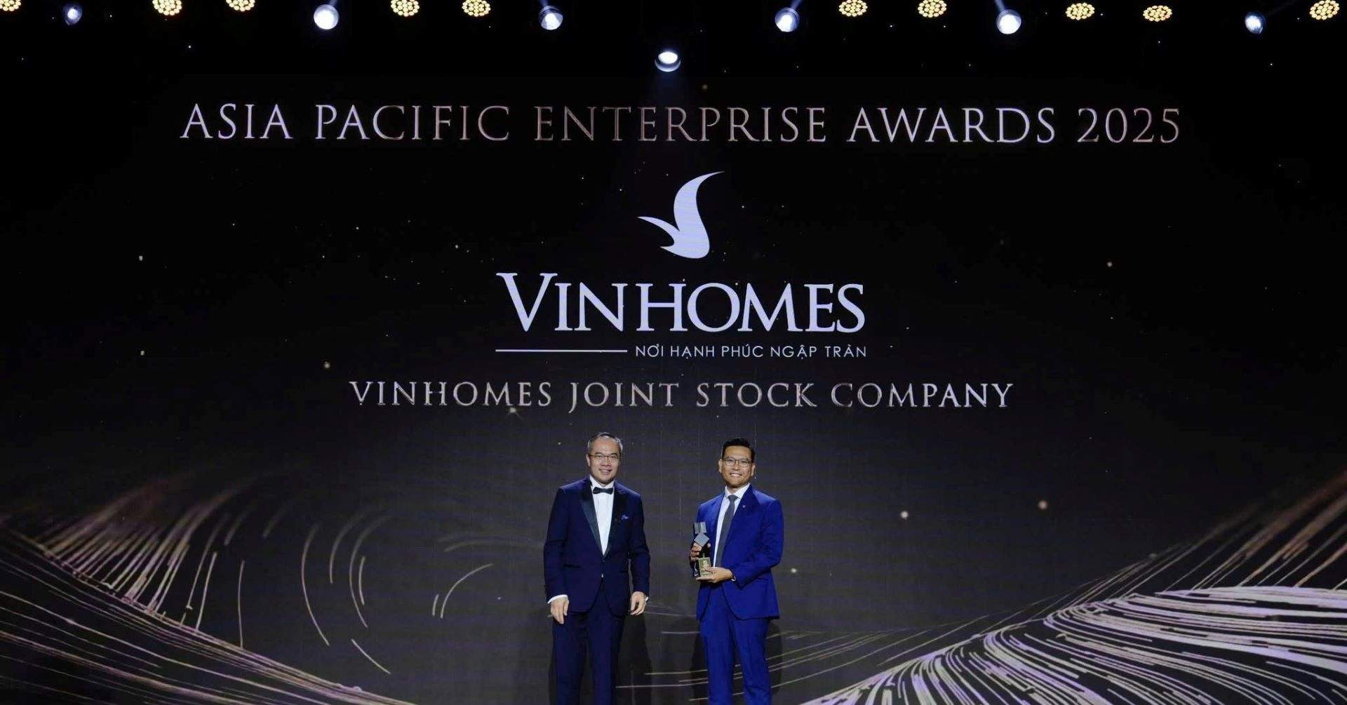 Vinhomes nhận giải doanh nghiệp xuất sắc châu Á tại APEA 2025
