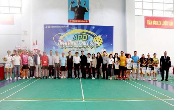 Gần 160 vận động viên tham gia Giải APD Open Picklebal lần thứ Nhất