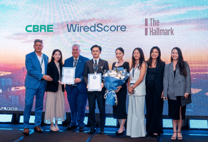 The Hallmark achieves Vietnam’s first WiredScore Platinum Certification