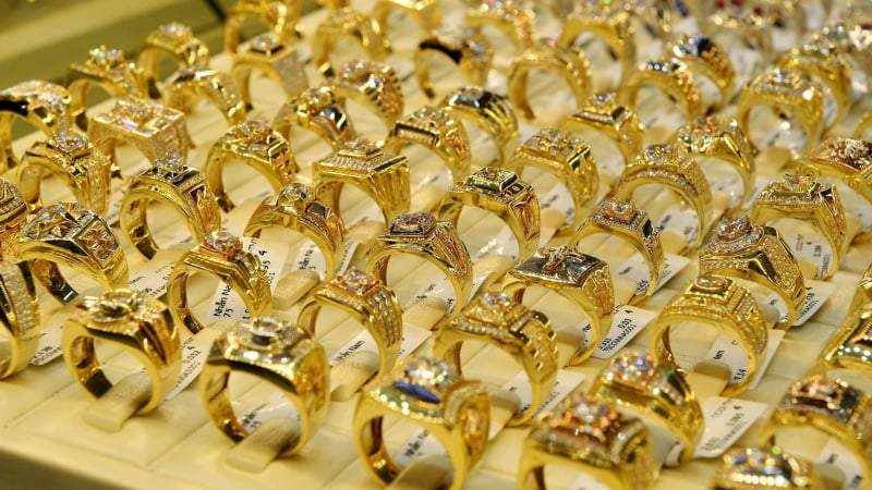 Vàng nhẫn giảm khoảng 4 triệu đồng/lượng trong một tuần