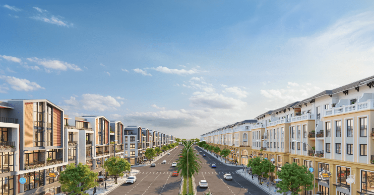 Nhà phố Đại lộ Bốn Mùa Ocean City