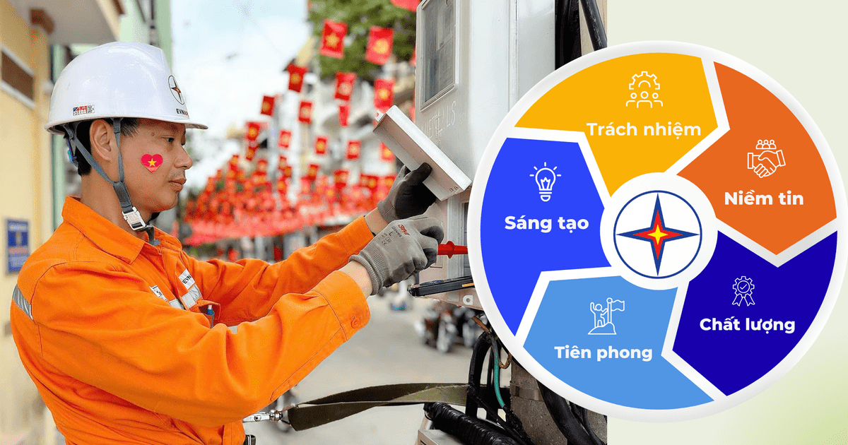 5 giá trị ‘vàng’ trên hành chuyển mình của EVNNPC 5 giá trị ‘vàng’ trên hành chuyển mình của EVNNPC