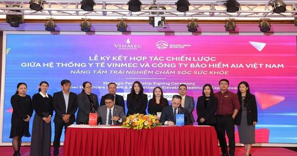 AIA Việt Nam bắt tay Vinmec mở rộng hệ sinh thái chăm sóc sức khỏe cao cấp AIA Việt Nam bắt tay Vinmec mở rộng hệ sinh thái chăm sóc sức khỏe cao cấp