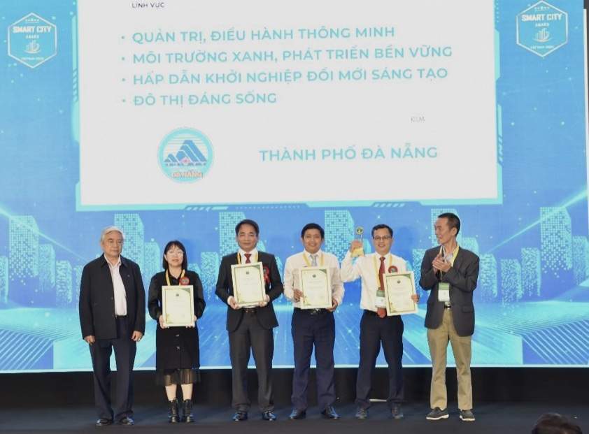 Đà Nẵng lần thứ 6 liên tiếp nhận Giải thưởng Thành phố thông minh Việt Nam