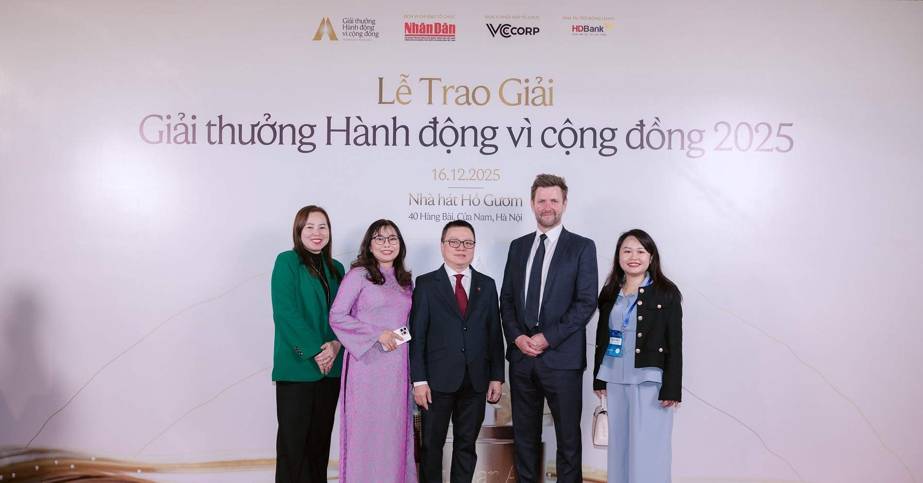 Heineken Việt Nam được vinh danh ‘Dự án Bền vững’ tại Human Act Prize 2025