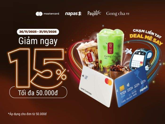 Loạt ưu đãi hấp dẫn từ Napas và đối tác