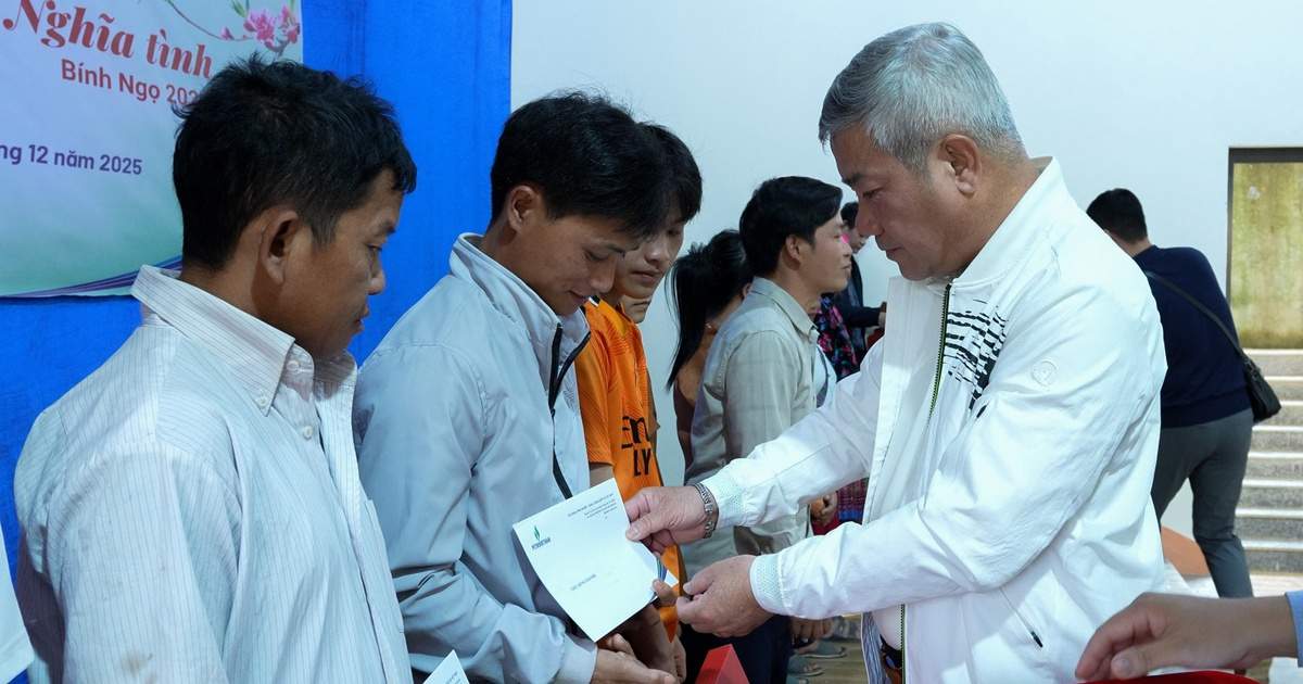 Petrovietnam mang ‘Tết sớm’ đến thôn Kho Vàng