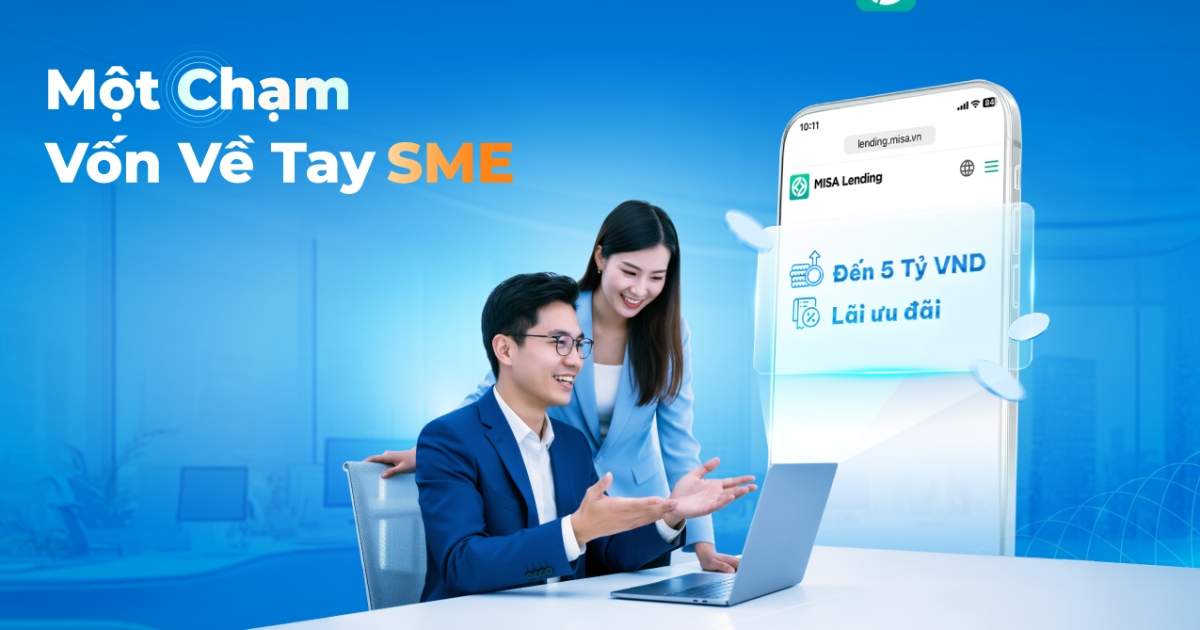 Sacombank và MISA: Giải pháp vốn nhanh cho SMEs Sacombank và MISA: Giải pháp vốn nhanh cho SMEs