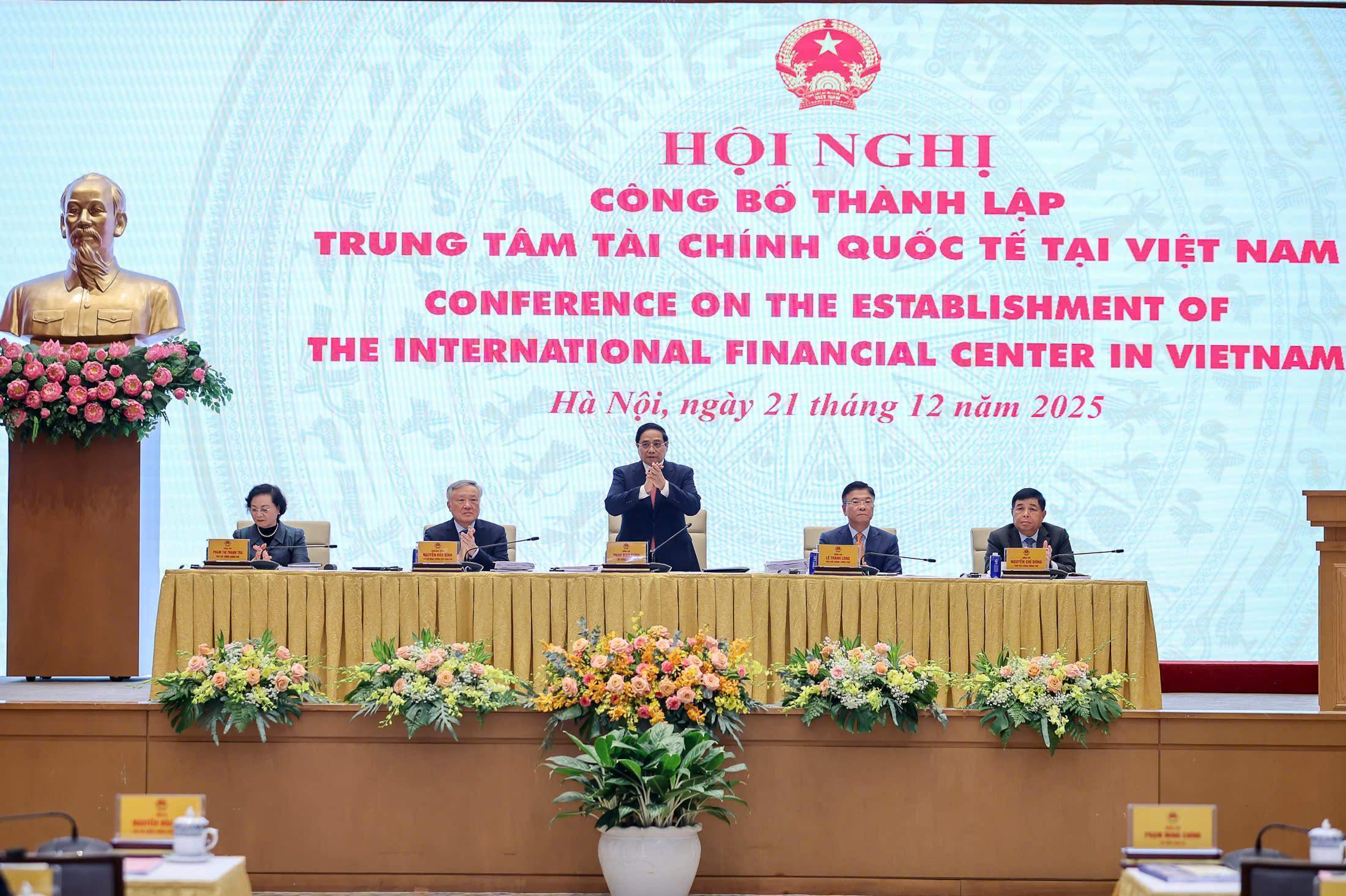 Việt Nam chính thức khởi động Trung tâm Tài chính quốc tế