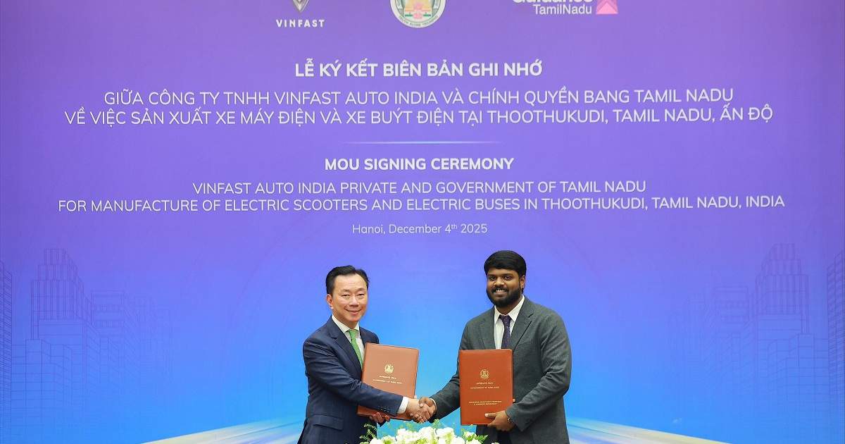 VinFast mở rộng nhà máy tại Ấn Độ, sản xuất thêm xe buýt, xe máy điện VinFast mở rộng nhà máy tại Ấn Độ, sản xuất thêm xe buýt, xe máy điện