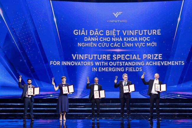 VinFuture 2025 – vinh danh Bốn công trình khoa học “Cùng vươn mình – Cùng thịnh vượng” VinFuture 2025 – vinh danh Bốn công trình khoa học “Cùng vươn mình – Cùng thịnh vượng”