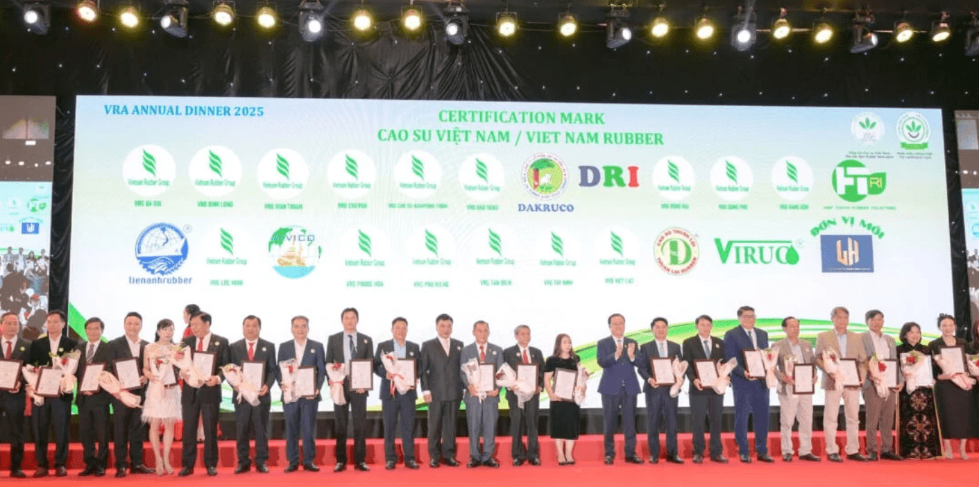 Xuất khẩu toàn ngành cao su năm 2025 ước đạt 11 tỷ USD