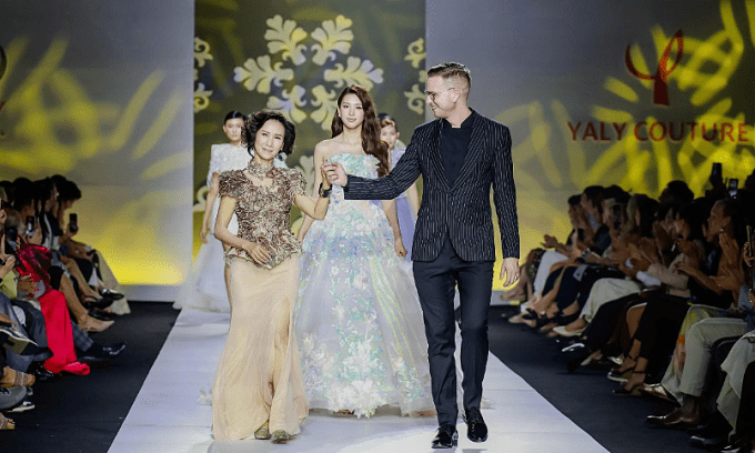 Yaly Couture partners with South African designer for 30th anniversary collection