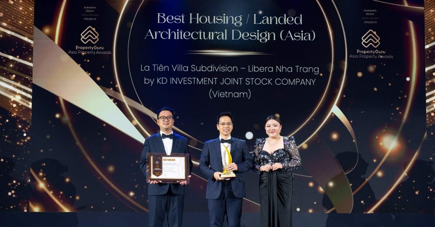 La Tiên Villa được vinh danh tại Giải thưởng Bất động sản châu Á lần thứ 20