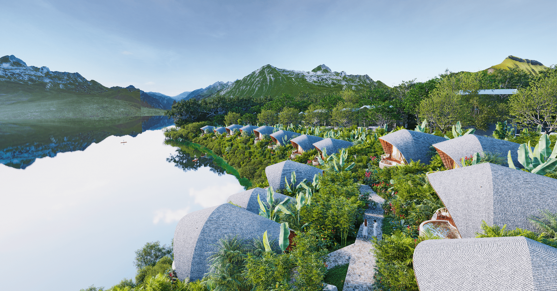 120ha mặt nước – nền tảng kiến tạo giá trị độc bản của Utopia Villas & Resort