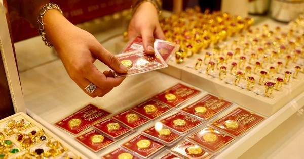 Vàng SJC tăng hơn 1 triệu đồng/lượng