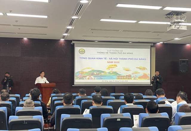 Đà Nẵng: Tốc độ tăng GRDP năm 2025 đạt 9,18%, đứng thứ 13/34 tỉnh, thành phố trong cả nước