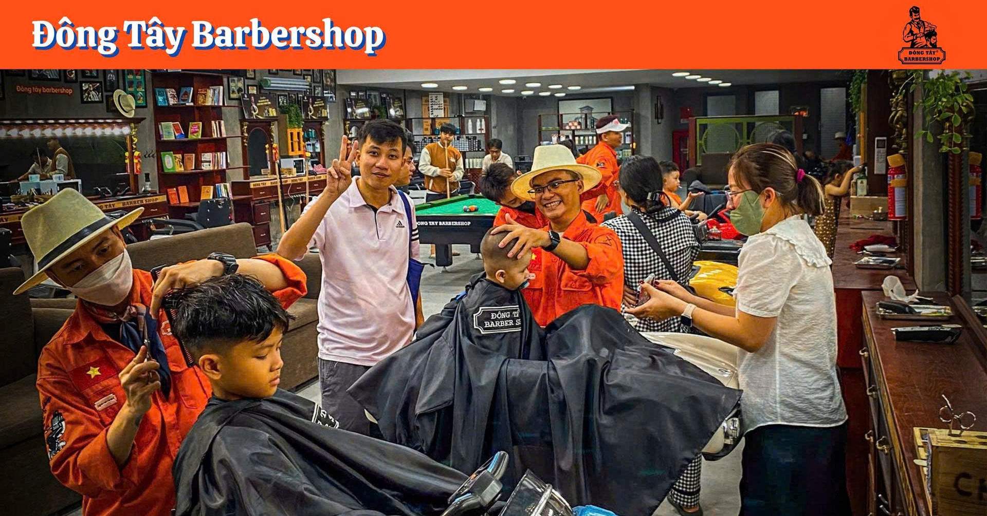 Đông Tây Barbershop – Tiệm cắt tóc đặc biệt cho trẻ em
