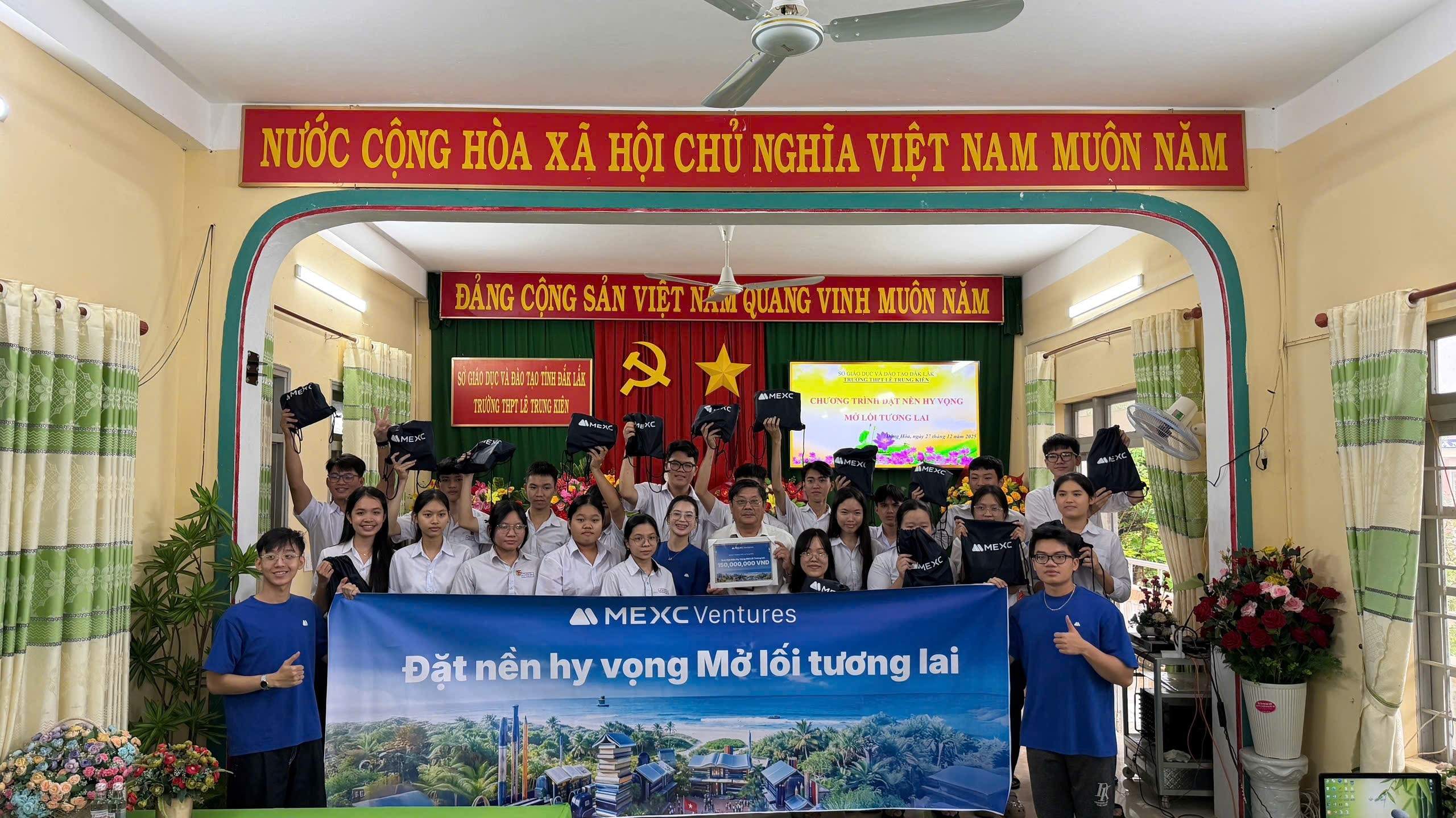 MEXC Ventures khởi động dự án cộng đồng “Đặt nền hi vọng –  Mở lối tương lai”