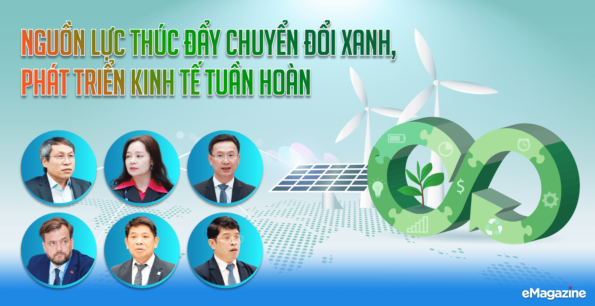Nguồn lực thúc đẩy chuyển đổi xanh, phát triển kinh tế tuần hoàn Nguồn lực thúc đẩy chuyển đổi xanh, phát triển kinh tế tuần hoàn