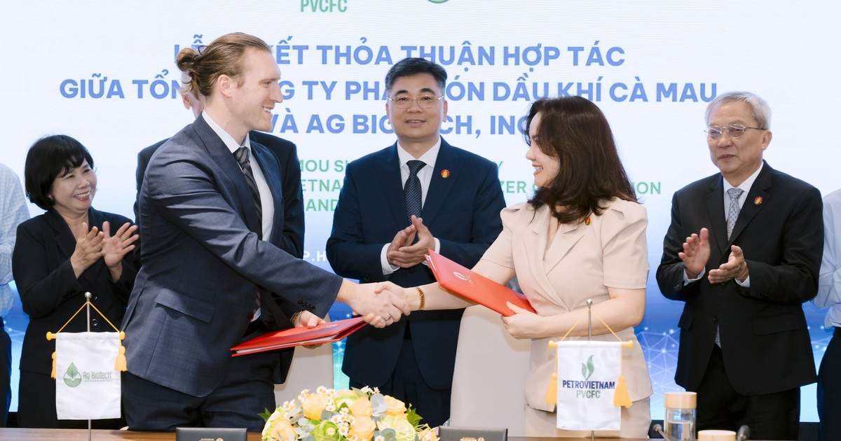 Phân bón Cà Mau hợp tác chiến lược với tập đoàn công nghệ sinh học của Mỹ