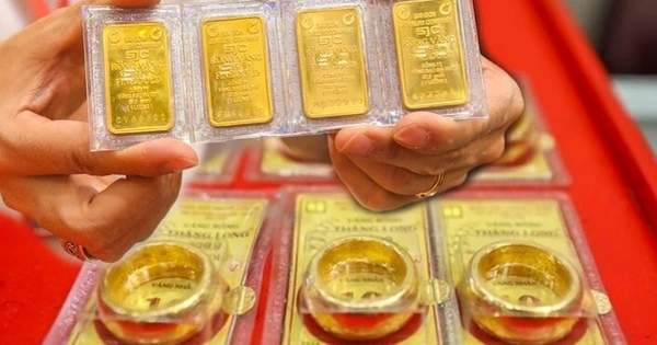 Tiếp tục tăng, vàng nhẫn lên hơn 159 triệu đồng mỗi lượng