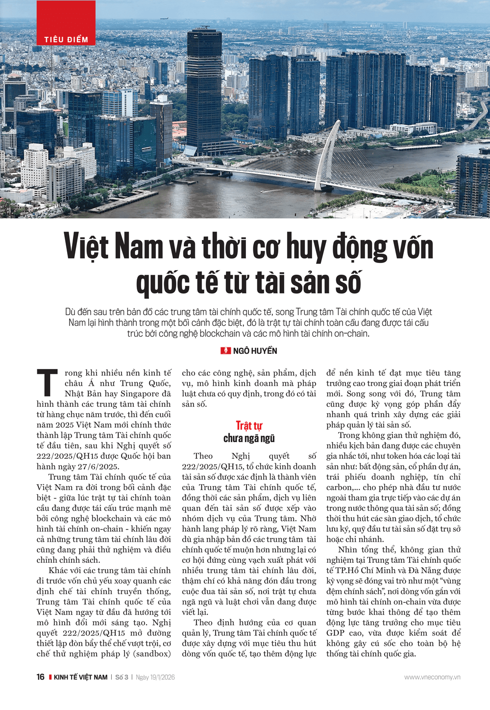 Việt Nam và thời cơ huy động vốn quốc tế từ tài sản số