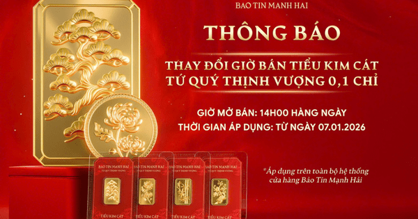 Thay đổi từ ngày mai (7/1), khách hàng lưu ý!