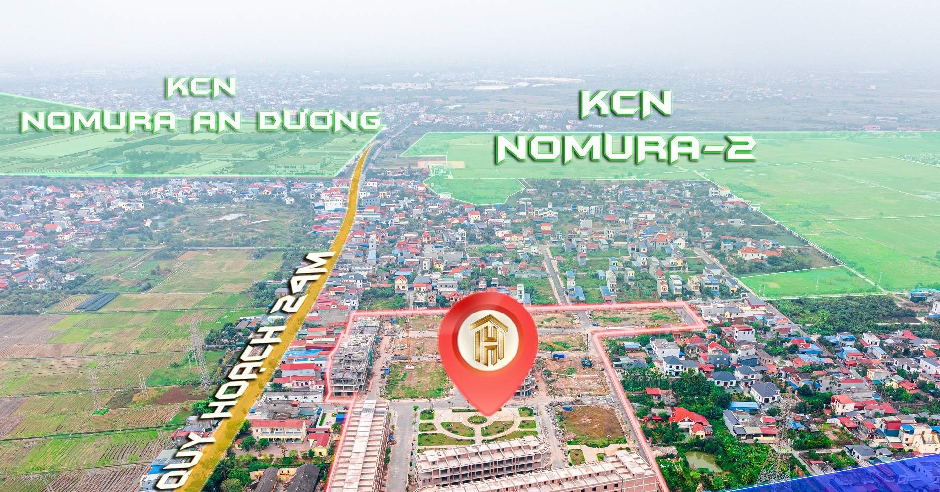 Hồng An Happy House – ‘tâm điểm’ tại lõi trung tâm công nghiệp Hải Phòng