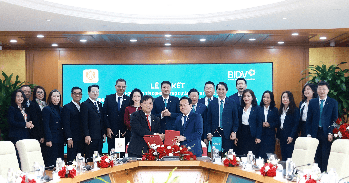 KN Holdings ký hợp tác toàn diện với BIDV