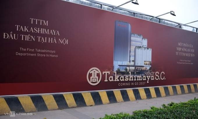 Japanese retail giant Takashimaya to open shopping mall in Hanoi’s most expensive land area