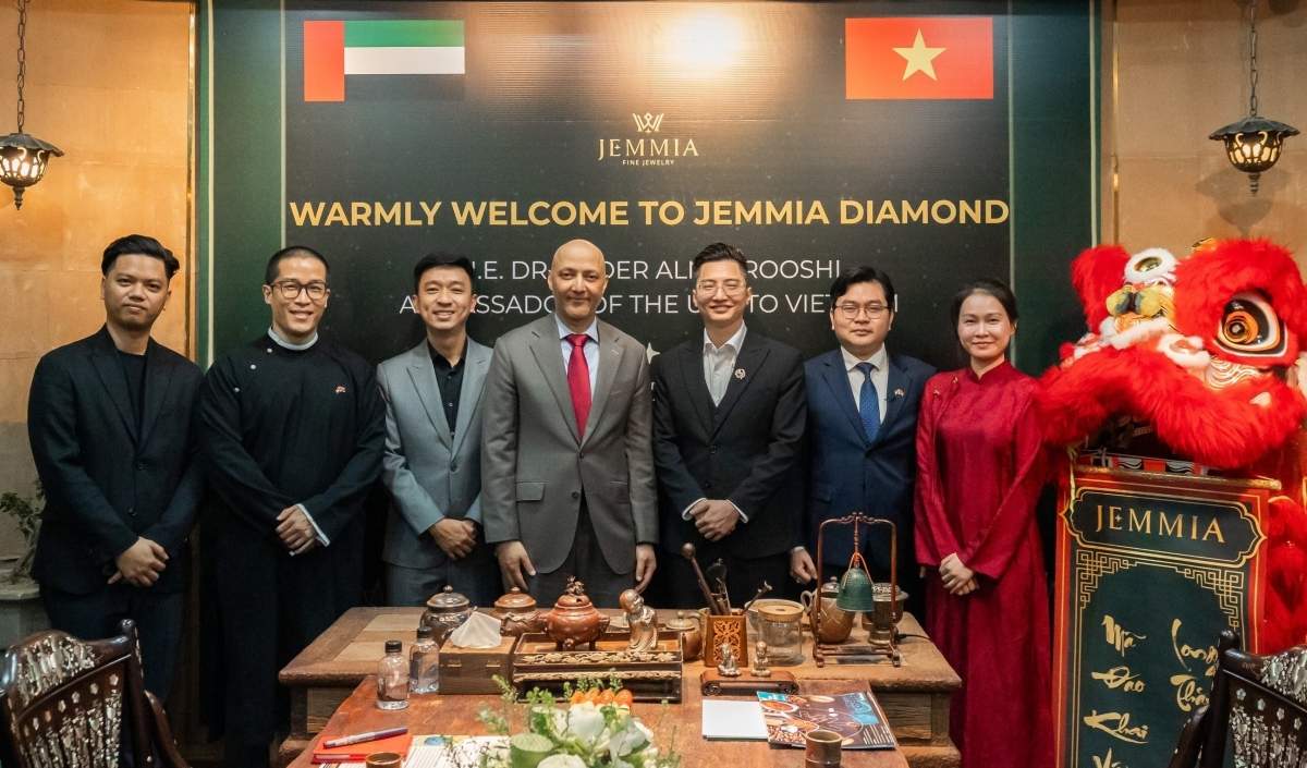 Jemmia Diamond hosts Vietnam-UAE trade dialogue with ambassador Jemmia Diamond hosts Vietnam-UAE trade dialogue with ambassador