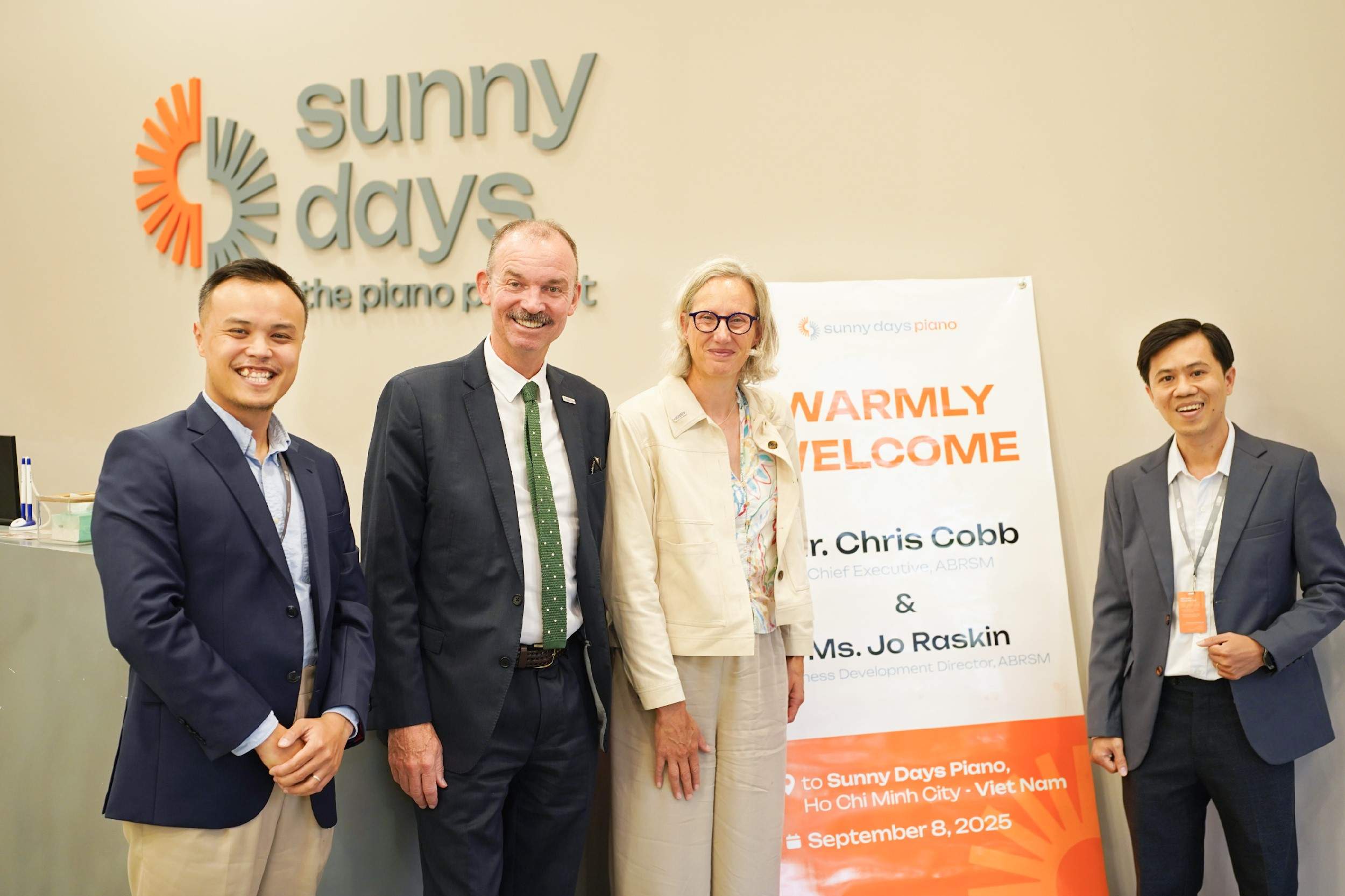 Sunny Days Piano trở thành Trường đối tác chính thức của ABRSM tại Đông Nam Á