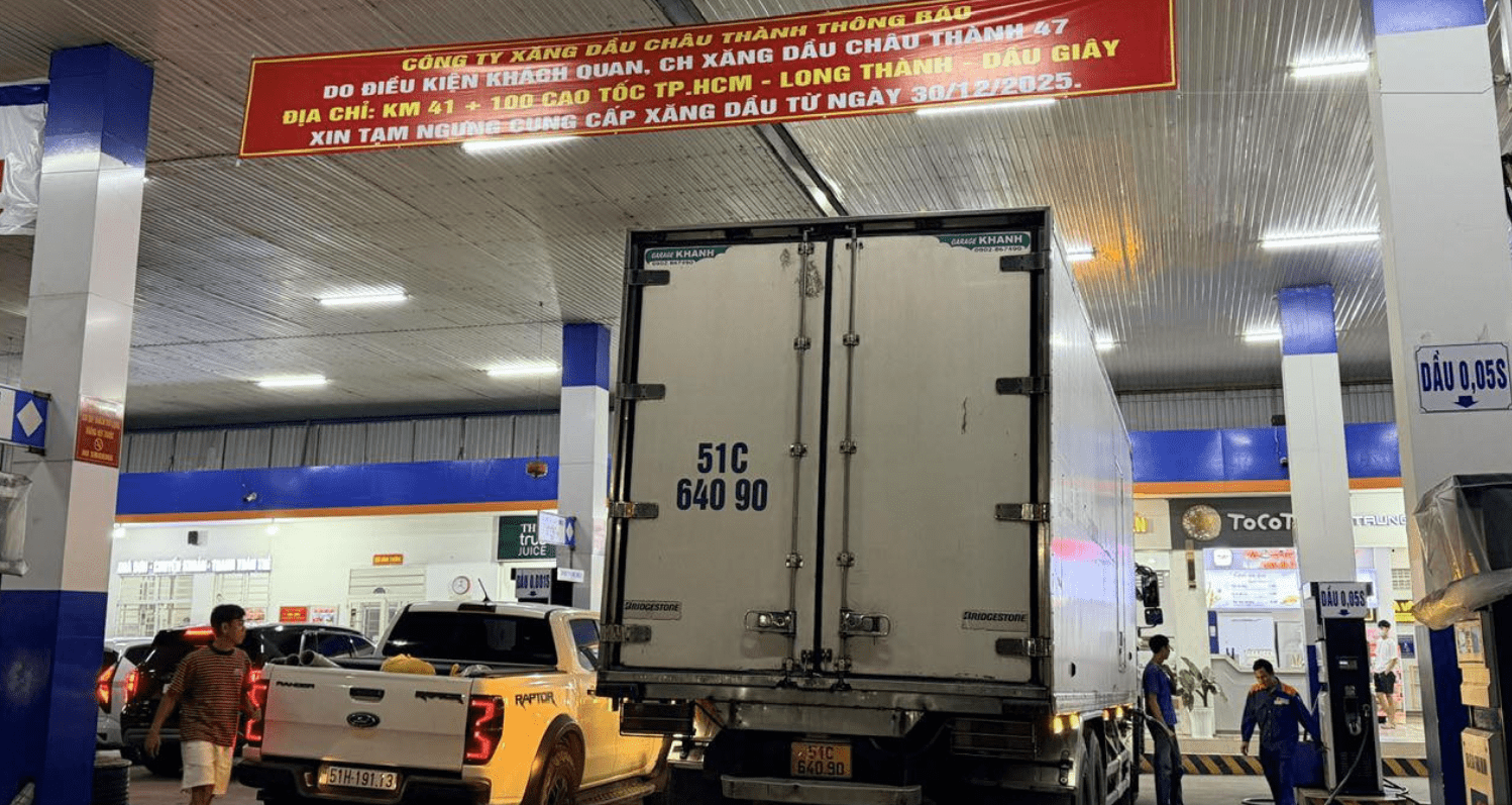 Tin mới về hai trạm xăng dầu trên cao tốc TPHCM – Long Thành